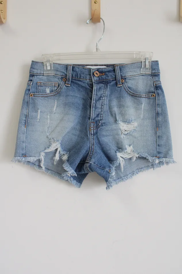 Earrings REGeneration REGeneration Beach Babe Distressed Denim Shorts 326