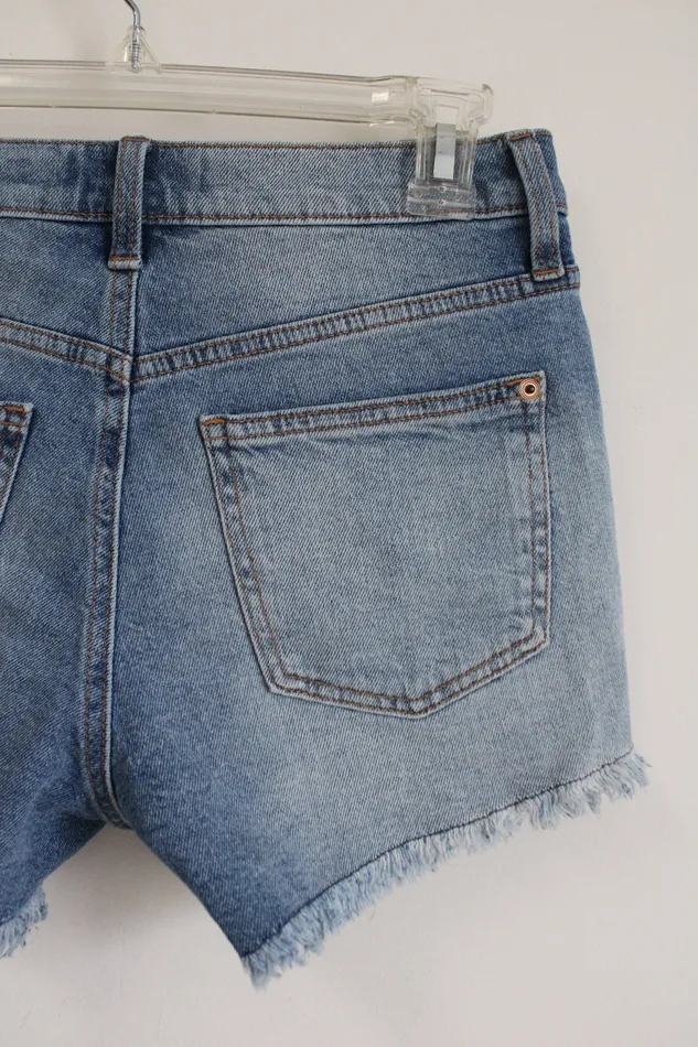 Earrings REGeneration REGeneration Beach Babe Distressed Denim Shorts 326