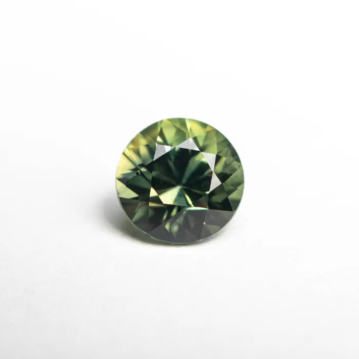 Misfit Gems Rings GreenYellow Brilliant Sapphire 168ct Round