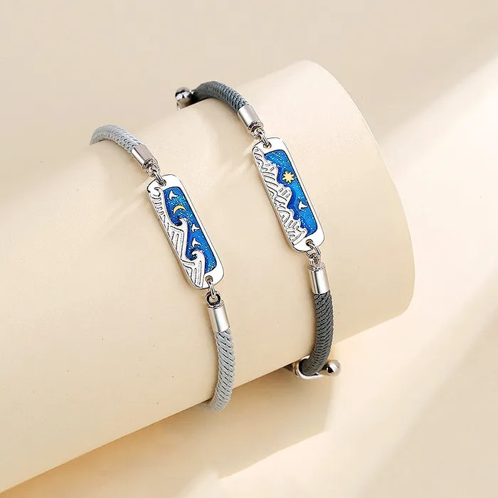 Couple Necklaces Ocean Deep Couple Bracelets Couple Necklaces Ocean Deep Couple Bracelets
