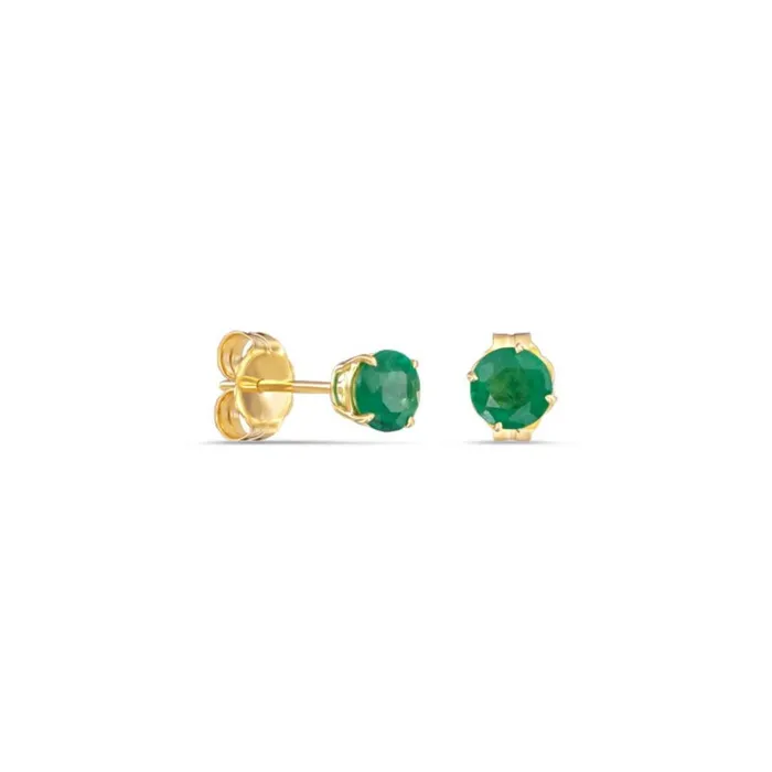 Large Emerald Stud Earrings Alexis Jae Earrings
