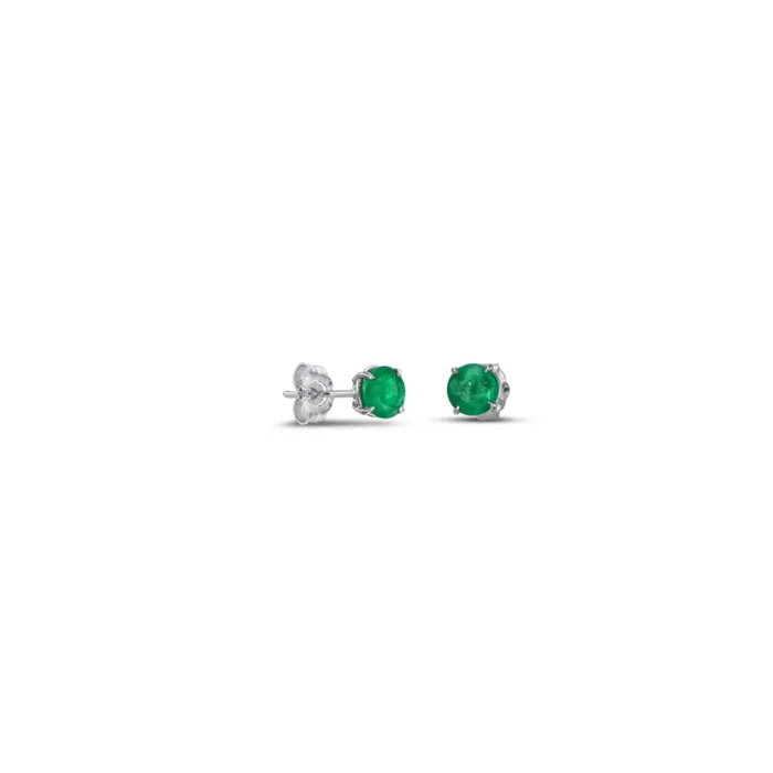 Large Emerald Stud Earrings Alexis Jae Earrings