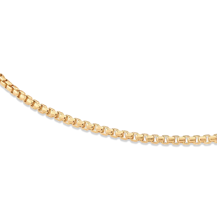 Oxford Necklaces Box Chain GoldStainless Steel 2mm Oxford Necklaces Box Chain GoldStainless Steel 2mm