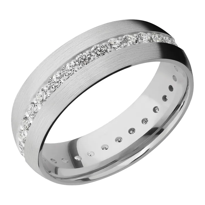 Rings Lashbrook 14K White Gold Eternity Diamond Band Rings Lashbrook 14K White Gold Eternity Diamond Band