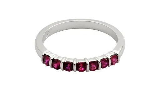 Stanmark Rings Ruby Band 050ctw