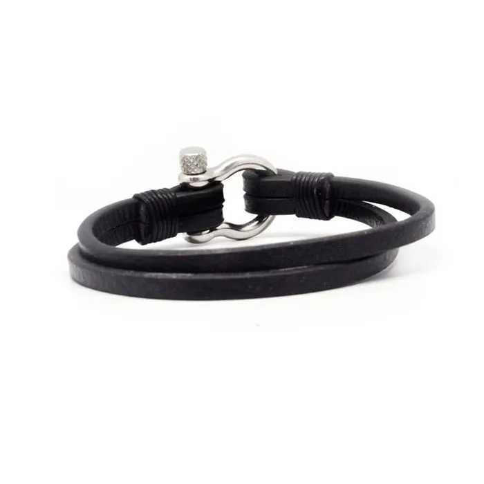 STEEL Bracelets STEEL LEATHER BRACELET STB440
