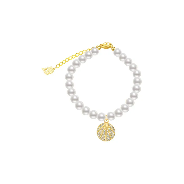 Bracelets Pearly Lustre Elegant Freshwater Pearl Bracelet WB00044