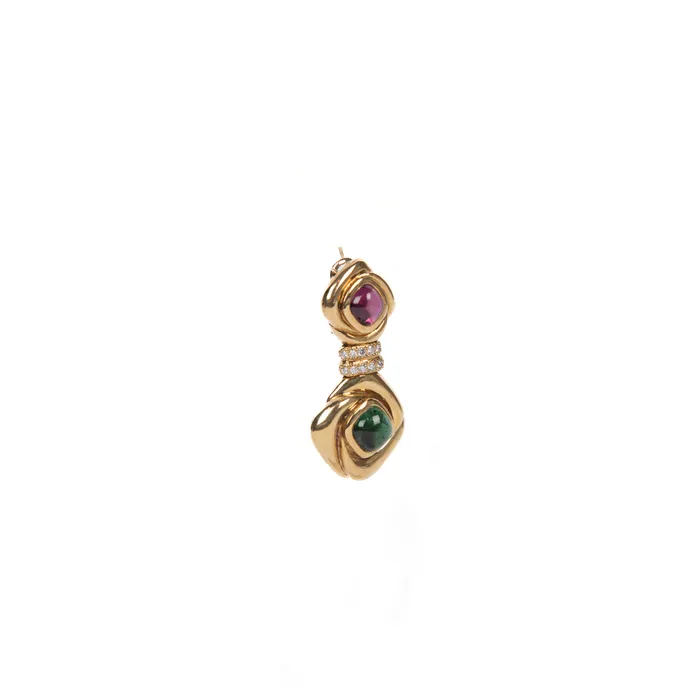 Earrings STORE 5a PreOwned Tourmaline and Diamond Earrings