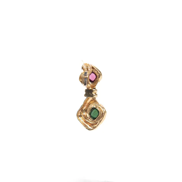 Earrings STORE 5a PreOwned Tourmaline and Diamond Earrings