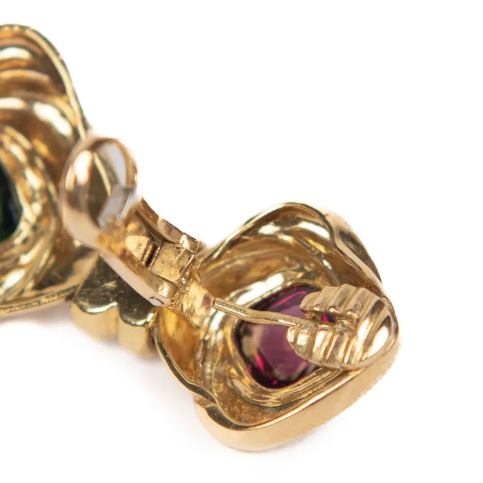 Earrings STORE 5a PreOwned Tourmaline and Diamond Earrings
