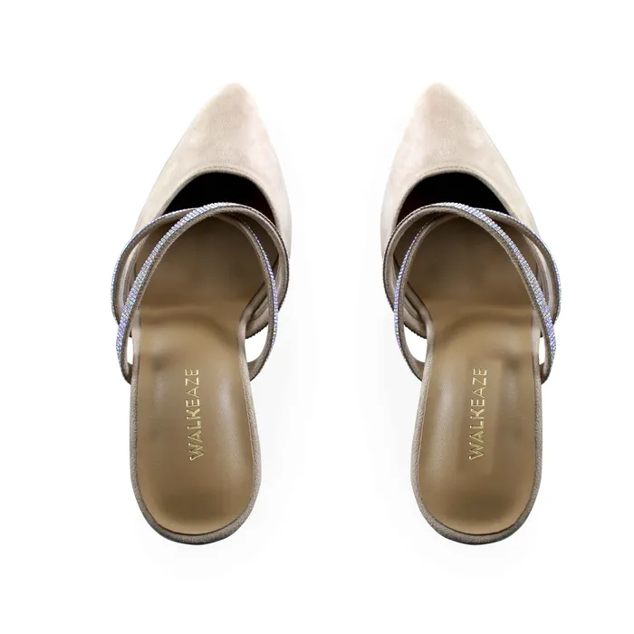 Earrings Walkeaze Women Formal Mules 74248S Earrings Walkeaze Women Formal Mules 74248S