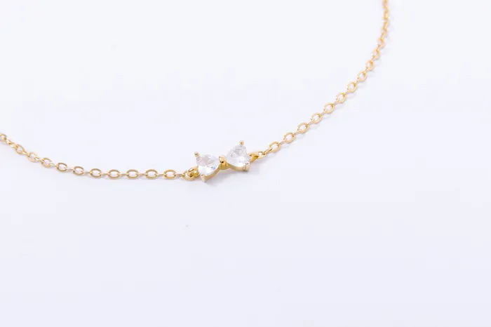 Hey June Bracelets Cz Bow Bracelet