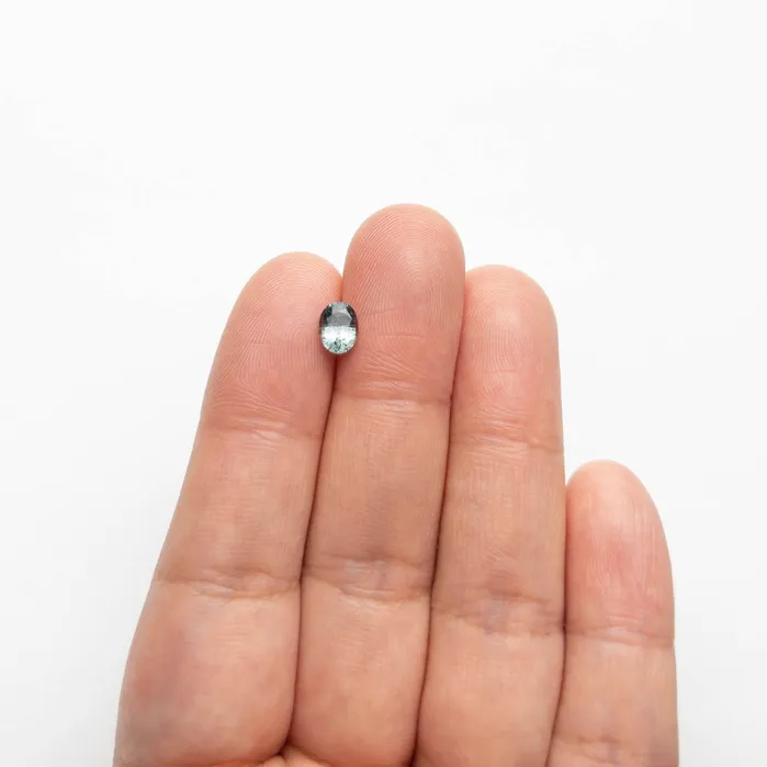 Misfit Gems 088ct 652x487x332mm Oval Brilliant Sapphire 2304601 Rings