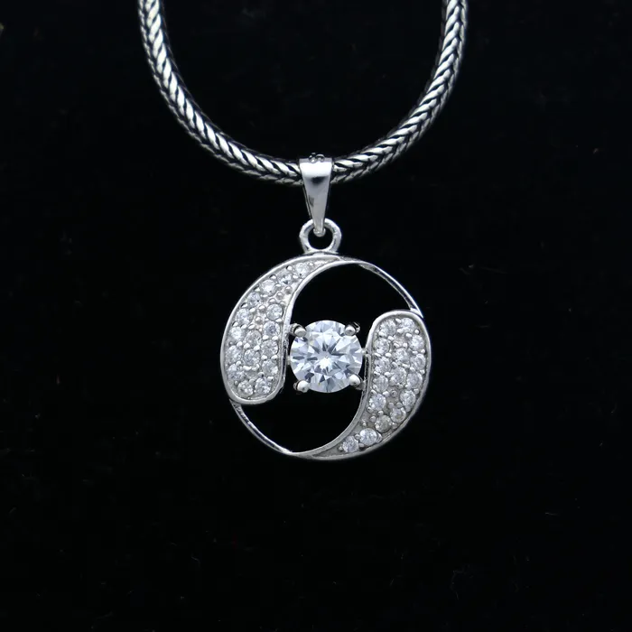 Necklaces 925 Sterling silver antique design diamond pendant nsp938 TRIBAL ORNAMENTS