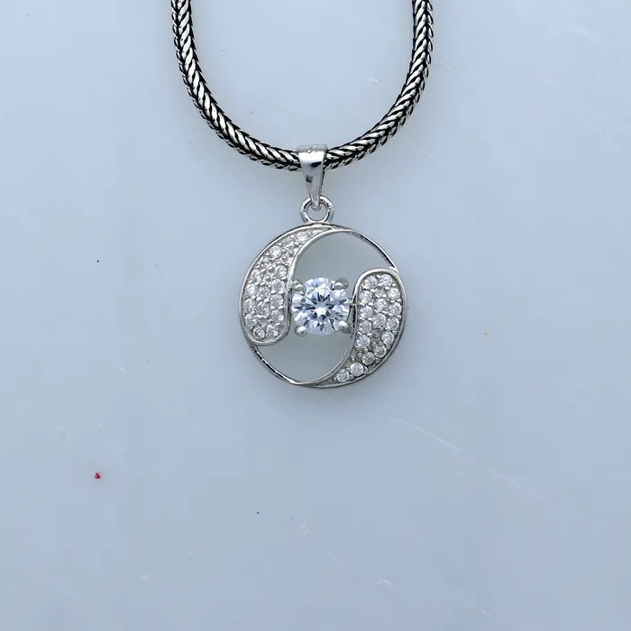 Necklaces 925 Sterling silver antique design diamond pendant nsp938 TRIBAL ORNAMENTS