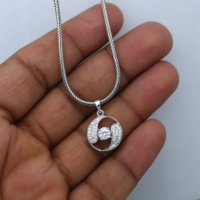 Necklaces 925 Sterling silver antique design diamond pendant nsp938 TRIBAL ORNAMENTS