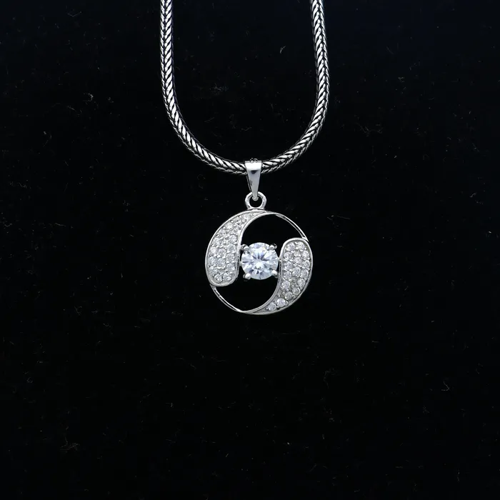 Necklaces 925 Sterling silver antique design diamond pendant nsp938 TRIBAL ORNAMENTS