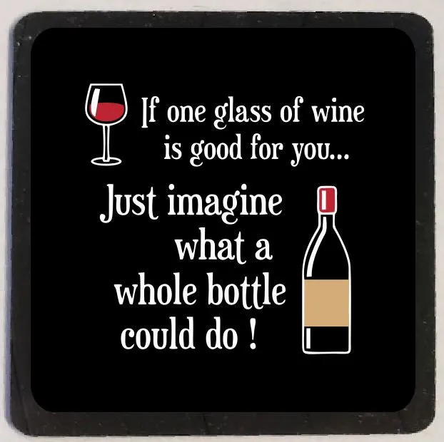 Necklaces Iris Fashion Jewelry M05 Wine Is Good For You