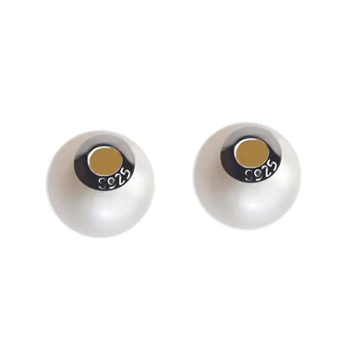Pearly Lustre Earrings Top Grade Freshwater Pearl Earrings WE00534 DECO