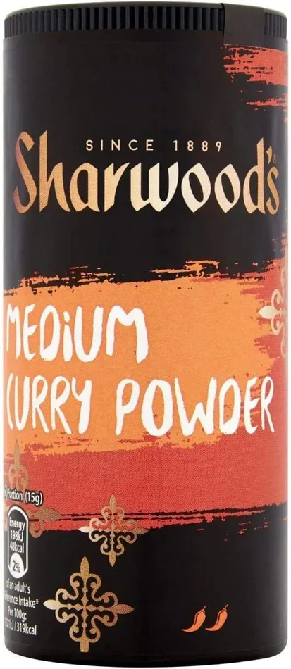 Ramsden International Earrings Sharwoods Medium Curry Powder 102g