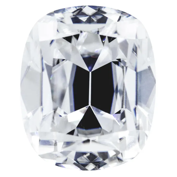 Rings Fire Brilliance Antique Cushion Elongated Old Mine Cut OMC Heirloom FAB Moissanite Loose Stone