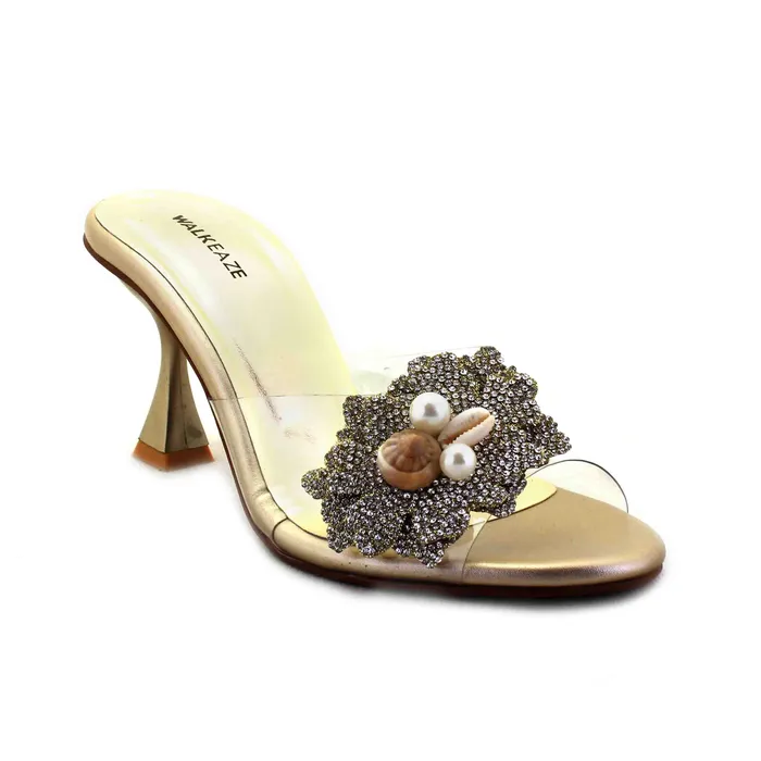 Walkeaze Earrings Women Slippers 62033S