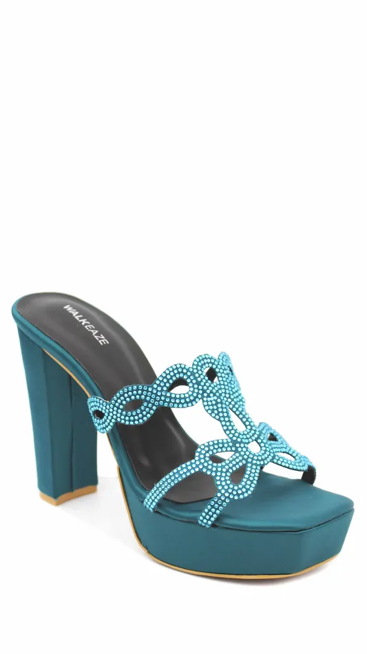Walkeaze Women Formal Block Heel 62811S Necklaces