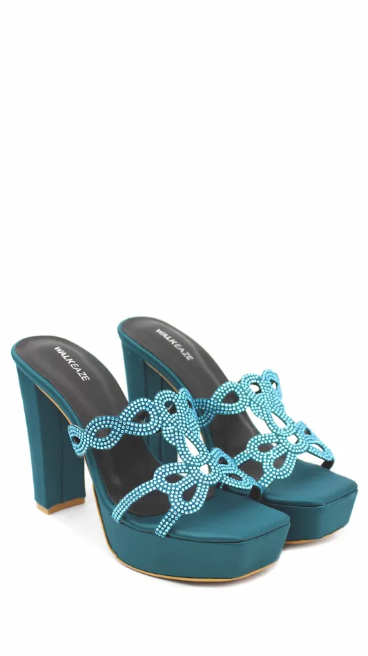 Walkeaze Women Formal Block Heel 62811S Necklaces