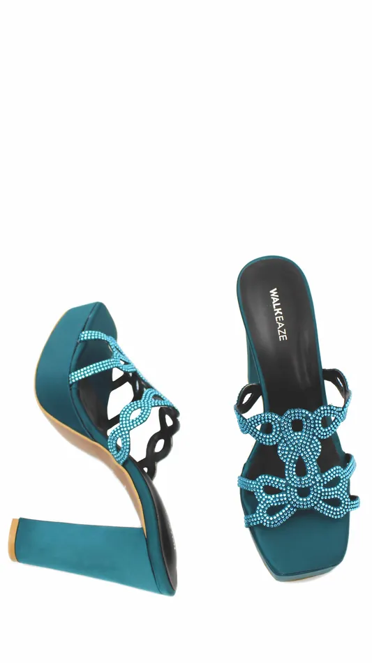 Walkeaze Women Formal Block Heel 62811S Necklaces