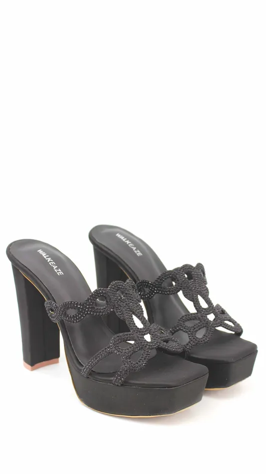 Walkeaze Women Formal Block Heel 62811S Necklaces