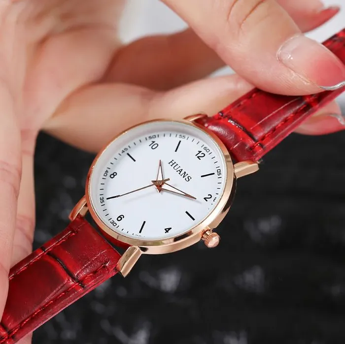 Watches W458 Red Crocodile Collection Quartz Watch 01