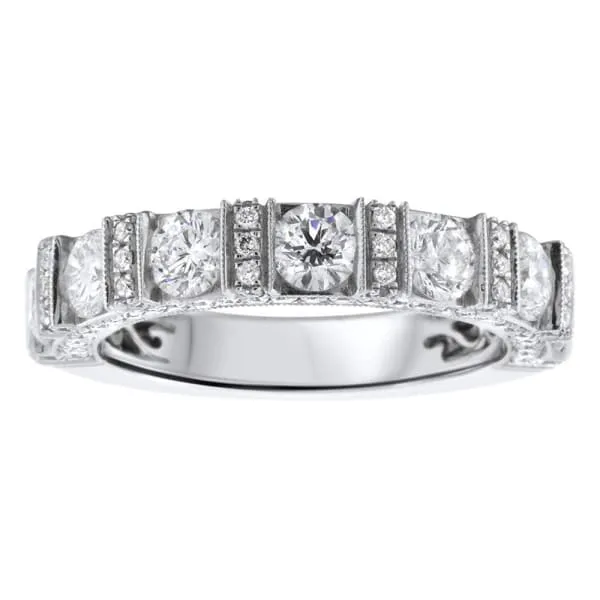 18kt White Gold Diamond Wedding Band 170ct Diamonds KR09635BR151 Diamond Source NYC Rings 18kt White Gold Diamond Wedding Band 170ct Diamonds KR09635BR151 Diamond Source NYC Rings