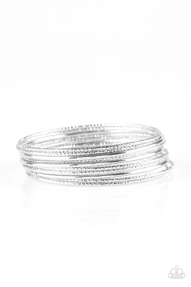 Bracelets Paparazzi Bracelet Bangle Babe Silver Paparazzi Jewelry