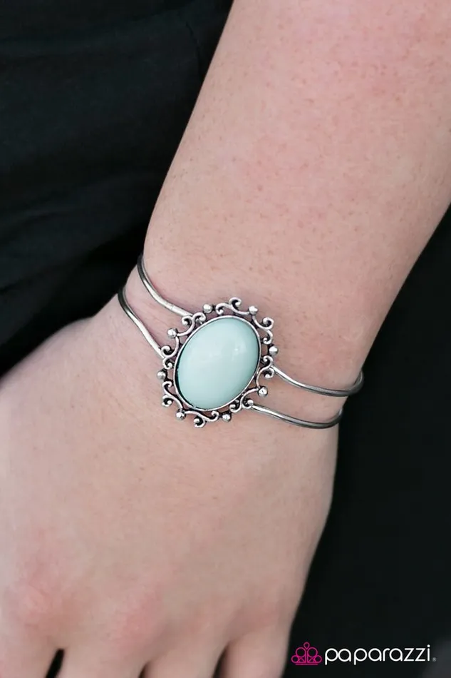 Bracelets Paparazzi Jewelry Paparazzi Bracelet All The Worlds A Stage Blue