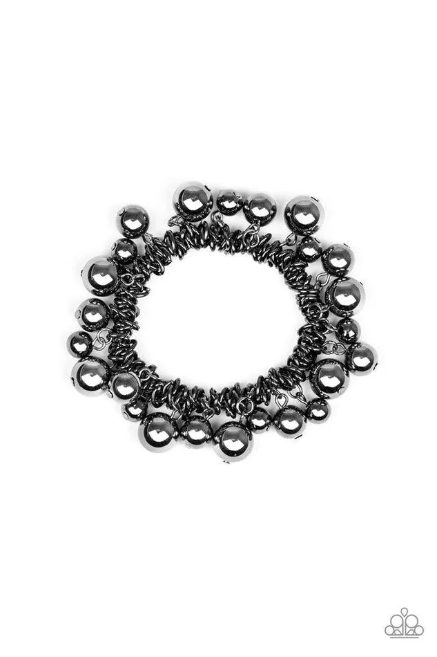 Bracelets Paparazzi Jewelry Paparazzi Bracelet Ballroom Baller Black