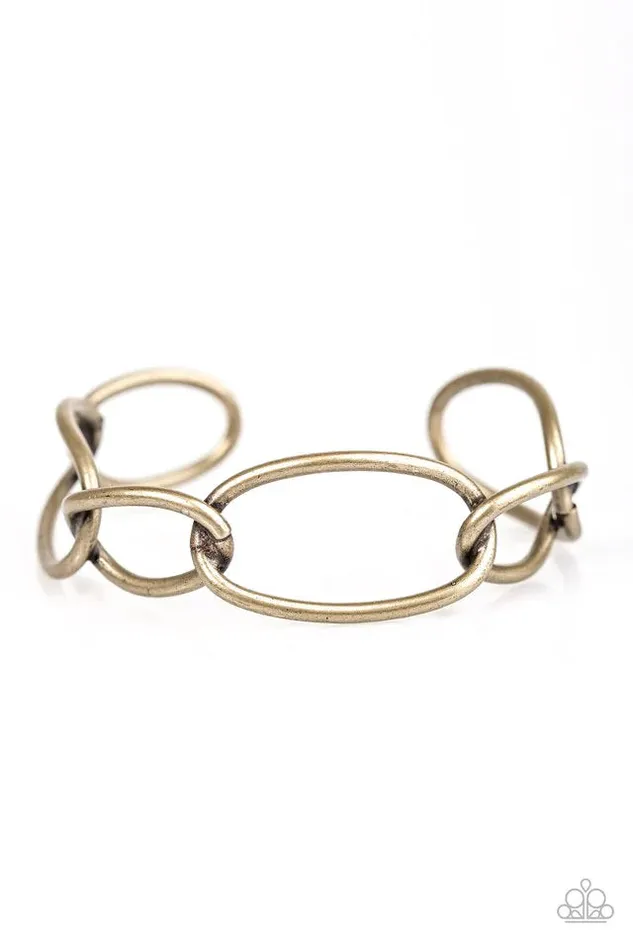 Bracelets Paparazzi Jewelry Paparazzi Bracelet CHAIN and Simple Brass