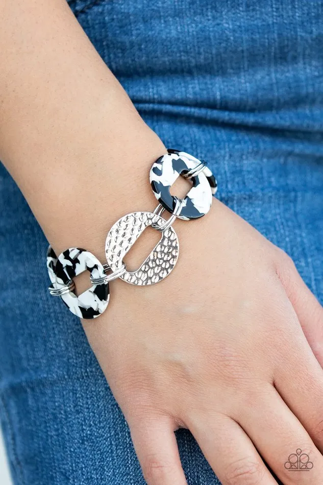 Bracelets Paparazzi Jewelry Paparazzi Bracelet Retro Recharge White