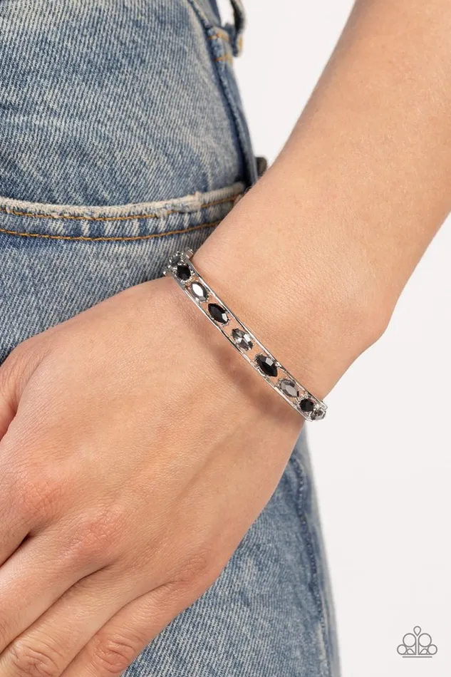 Bracelets Paparazzi Jewelry Paparazzi Bracelet The Gem Genie Black