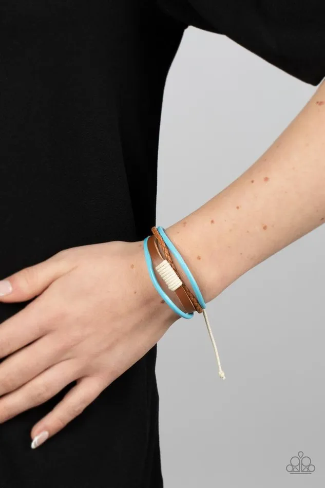 Bracelets Paparazzi Jewelry Paparazzi Bracelet Trail Scout Blue