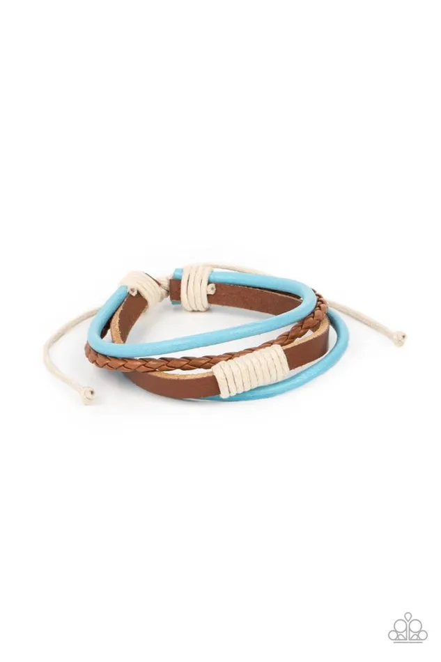 Bracelets Paparazzi Jewelry Paparazzi Bracelet Trail Scout Blue Bracelets Paparazzi Jewelry Paparazzi Bracelet Trail Scout Blue