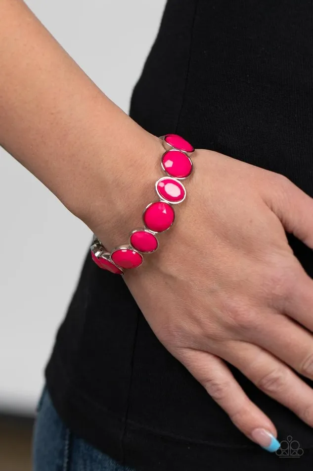 Bracelets Paparazzi Jewelry Paparazzi Bracelet Whimsical Glow Pink