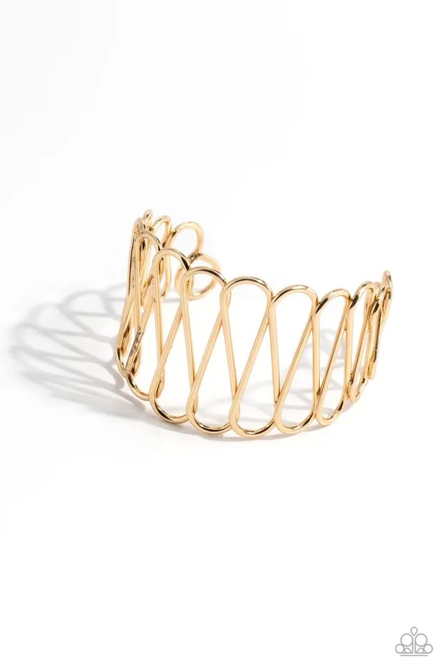 Bracelets Paparazzi Jewelry Paparazzi Bracelet Wickedly Wired Gold Bracelets Paparazzi Jewelry Paparazzi Bracelet Wickedly Wired Gold