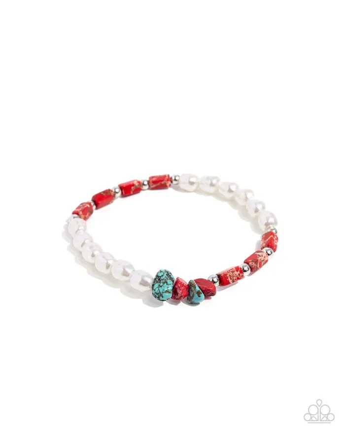 Bracelets Paparazzi Jewelry Paparazzi Bracelet Wild Whimsicality Red Bracelets Paparazzi Jewelry Paparazzi Bracelet Wild Whimsicality Red