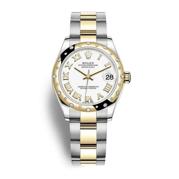 Bracelets Rolex Datejust 31mm Ref 278343rbr0001 White Diamond Dial Diamond Bezel Two Tone Stainless Steel 18K Yellow Gold Oyster Bracelet Womens Watch Rolex Bracelets Rolex Datejust 31mm Ref 278343rbr0001 White Diamond Dial Diamond Bezel Two Tone Stainless Steel 18K Yellow Gold Oyster Bracelet Womens Watch Rolex