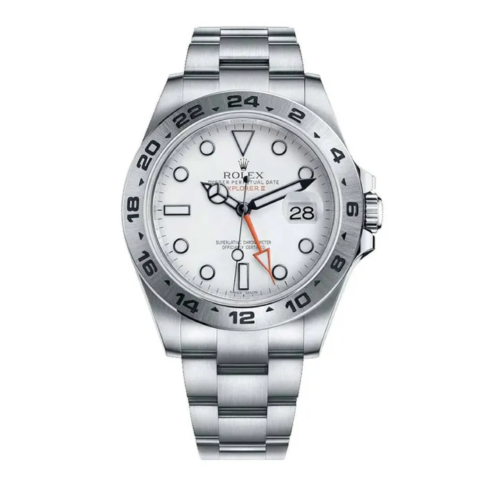 Bracelets Rolex Explorer II Polar 42mm Ref 216570 White Dial Stainless Steel Oyster Bracelet Womens Watch Rolex Bracelets Rolex Explorer II Polar 42mm Ref 216570 White Dial Stainless Steel Oyster Bracelet Womens Watch Rolex