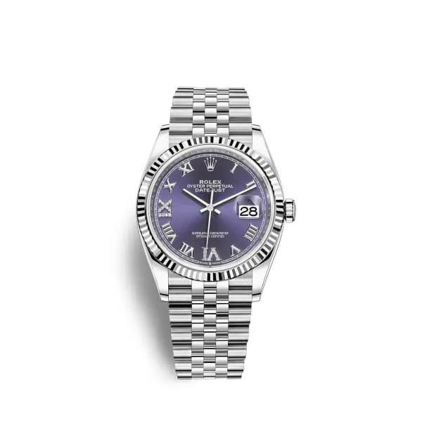 Bracelets Rolex Rolex Datejust 36mm Ref 1262340021 Aubergine Purple Roman Diamond Dial Stainless Steel Jubilee Bracelet Watch Bracelets Rolex Rolex Datejust 36mm Ref 1262340021 Aubergine Purple Roman Diamond Dial Stainless Steel Jubilee Bracelet Watch