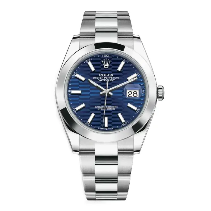 Bracelets Rolex Rolex Datejust 41mm Ref 126300 Blue Dial Stainless Steel Oyster Bracelet Mens Watch Bracelets Rolex Rolex Datejust 41mm Ref 126300 Blue Dial Stainless Steel Oyster Bracelet Mens Watch