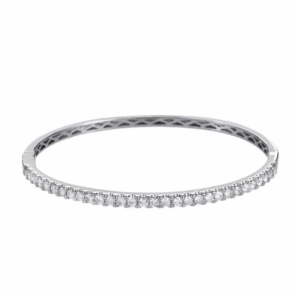 Diamond bangle bracelet 400 ct tdw ALB9300 Diamond Source NYC Bracelets