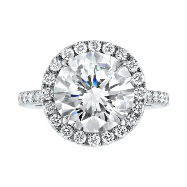 Diamond Source NYC Platinum Engagement Ring Round Brilliant Cut Diamond With Center 441ct J SI1 GIA CERT CST441 Rings Diamond Source NYC Platinum Engagement Ring Round Brilliant Cut Diamond With Center 441ct J SI1 GIA CERT CST441 Rings
