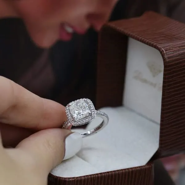 Diamond Source NYC Rings Perfect 14k White Gold Engagement Ring w 378ct Diamonds SET62500 Diamond Source NYC Rings Perfect 14k White Gold Engagement Ring w 378ct Diamonds SET62500